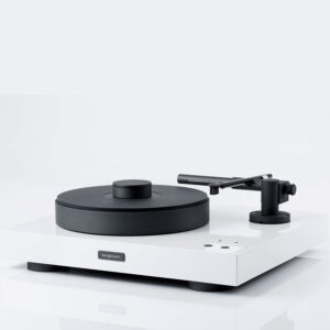Bergmann Magne Turntable (White)