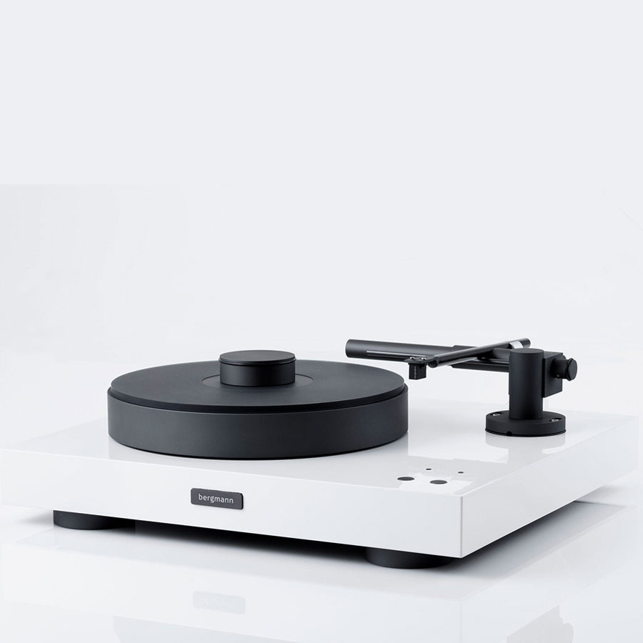 Bergmann Magne Turntable (White)